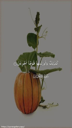 Ad-Dukhaan Ayah 28 - Arabic wallpaper