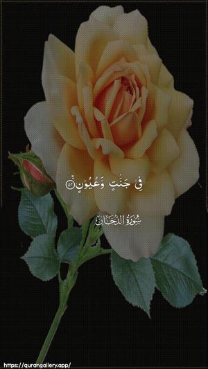 Ad-Dukhaan Ayah 52 - Arabic wallpaper
