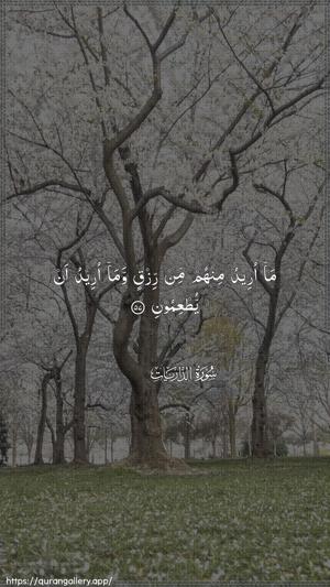 Adh-Dhaariyat Ayah 57 - Arabic wallpaper