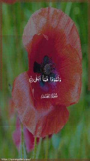 An-Najm Ayah 51 - Arabic wallpaper