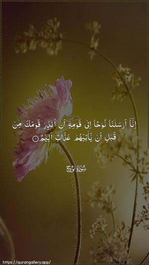 Nooh Ayah 1 - Arabic wallpaper