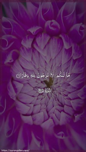 Nooh Ayah 13 - Arabic wallpaper