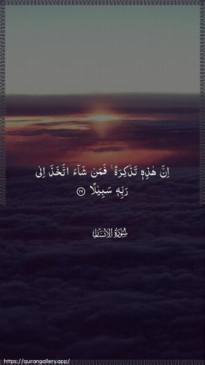 Al-Insaan Ayah 29 - Arabic wallpaper