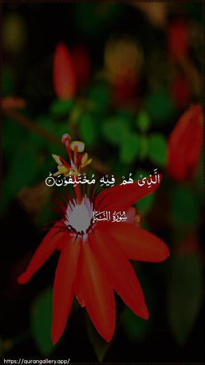 An-Naba Ayah 3 - Arabic wallpaper