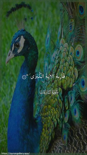 An-Naazi"aat Ayah 20 - Arabic wallpaper