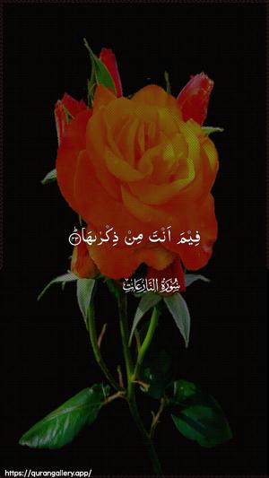 An-Naazi"aat Ayah 43 - Arabic wallpaper