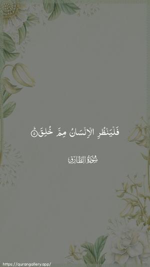 At-Taariq Ayah 5 - Arabic wallpaper