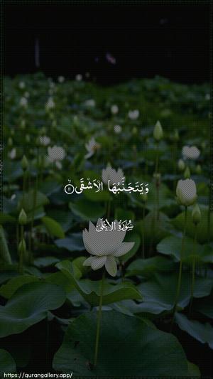 Al-A"laa Ayah 11 - Arabic wallpaper