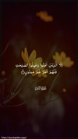 At-Tin Ayah 6 - Arabic wallpaper