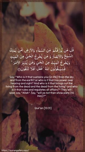 Yunus Ayah 31 - Arabic + English wallpaper