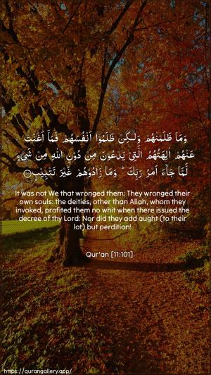 Hud Ayah 101 - Arabic + English wallpaper
