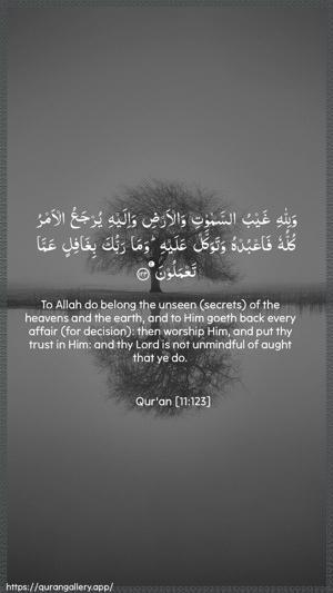 Hud Ayah 123 - Arabic + English wallpaper