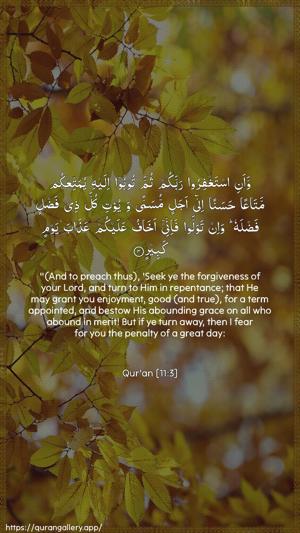 Hud Ayah 3 - Arabic + English wallpaper