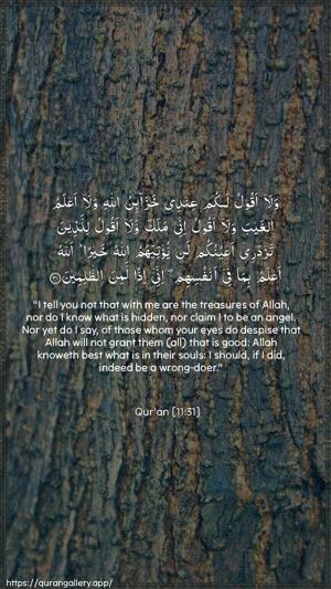 Hud Ayah 31 - Arabic + English wallpaper