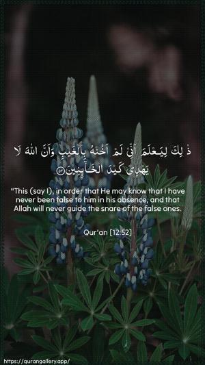 Yusuf Ayah 52 - Arabic + English wallpaper