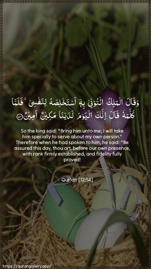 Yusuf Ayah 54 - Arabic + English wallpaper