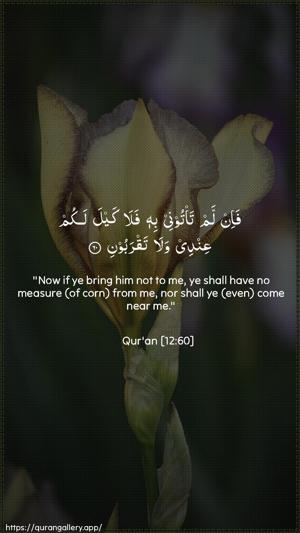 Yusuf Ayah 60 - Arabic + English wallpaper