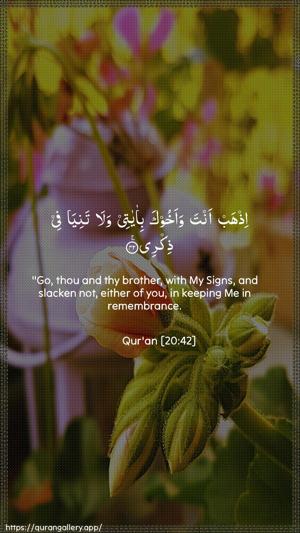 Taa-Haa Ayah 42 - Arabic + English wallpaper