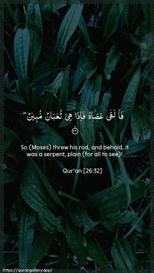 Ash-Shu"araa Ayah 32 - Arabic + English wallpaper