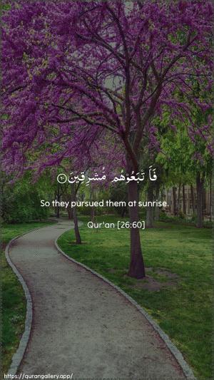 Ash-Shu"araa Ayah 60 - Arabic + English wallpaper