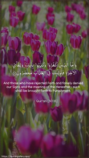Ar-Room Ayah 16 - Arabic + English wallpaper