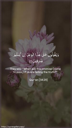 Saba Ayah 29 - Arabic + English wallpaper