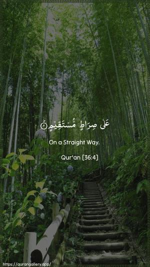 Yaseen Ayah 4 - Arabic + English wallpaper
