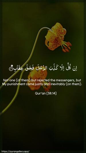 Saad Ayah 14 - Arabic + English wallpaper