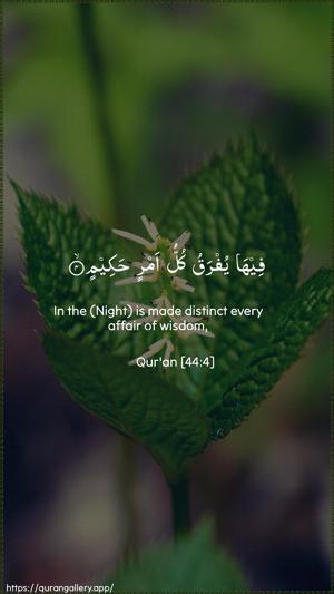 Ad-Dukhaan Ayah 4 - Arabic + English wallpaper
