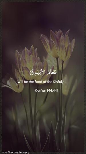 Ad-Dukhaan Ayah 44 - Arabic + English wallpaper