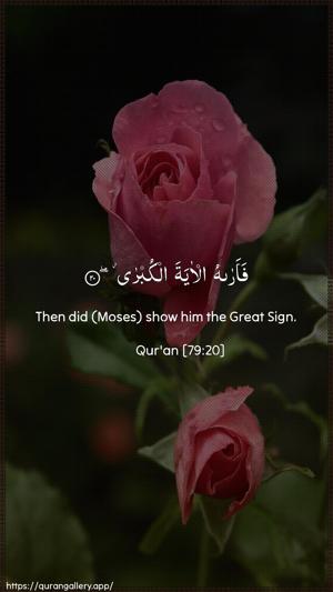 An-Naazi"aat Ayah 20 - Arabic + English wallpaper