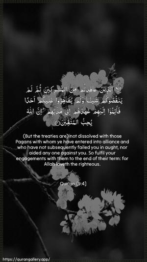 At-Tawba Ayah 4 - Arabic + English wallpaper